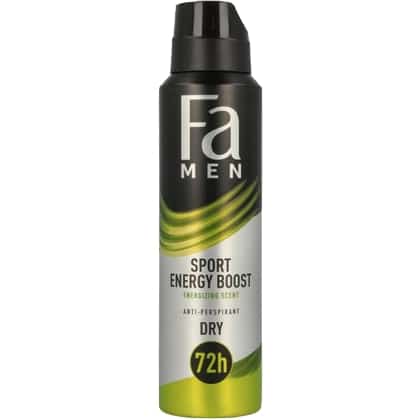 Fa Deospray Men Sport Energy Boost 150 ml 5410091693411