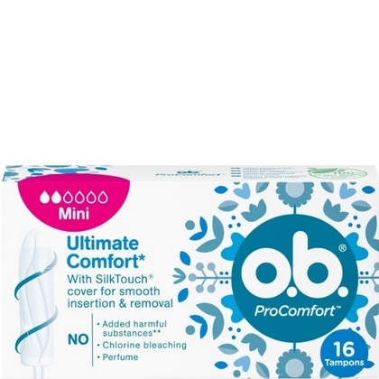 OB Tampons – Pro-Comfort Mini 16 stuks 3574661592022