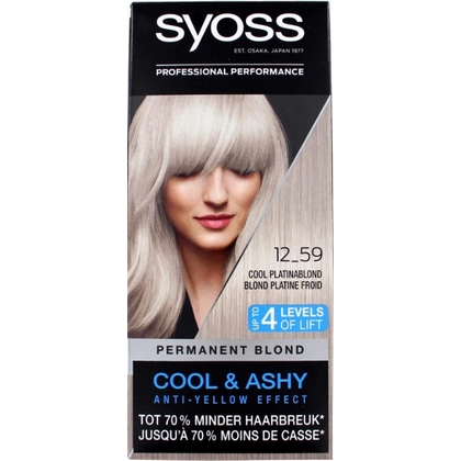 Syoss Haarverf - nr. 12-59 Cool Platinum Blond - Cosmeticapartijen.nl