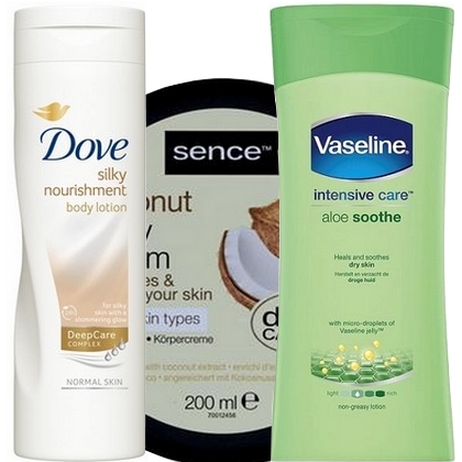 Bodylotion en bodymilk