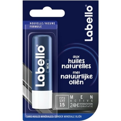 Labello Lipcare – Men Active 4,8 gr. 4005900555816