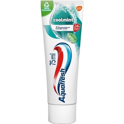 Aquafresh Tandpasta – Cool Mint 75 ml. 5054563028464