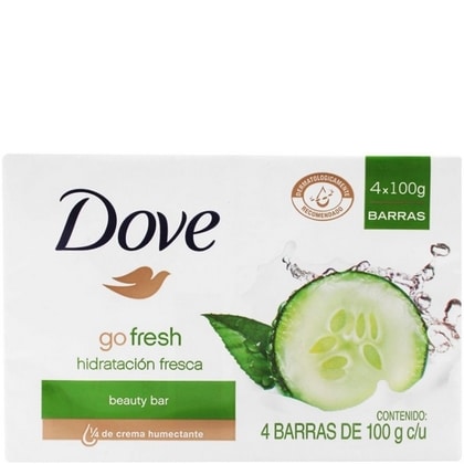 Dove Zeep – Go Fresh Cucumber 4 x 90 gr. 7501056371838