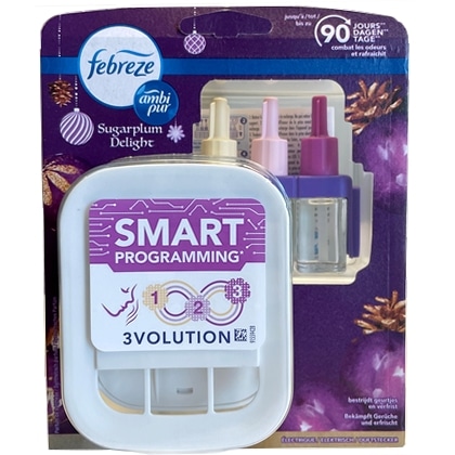 Ambi Pur Electric App.3volution + nav. 3 x Sugarplum Delight 20 ml. 8700216261135