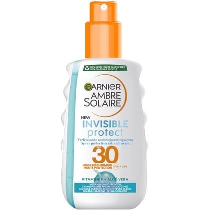 Ambre Solaire Zonnebrand – Invisible Protect Spray F30 150 ml. 3600542449885