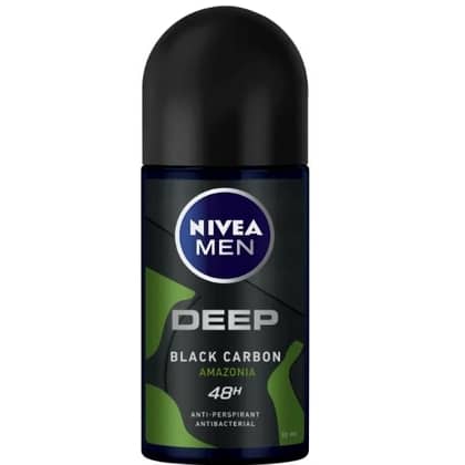 Nivea Deo Roll-on Men - Deep Black Carbon Amazonia 50 ml. - 4005900700827