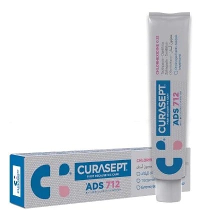 Curasept – ADS Tandpasta 712 – 0,12% chloorhexidine 75 ml. 8056746070069