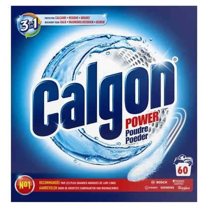 Calgon Wasmachine - 3 in 1 Power Poeder Wasmachine Reiniger en Anti kalk - 60 scoops. - 3059940049348